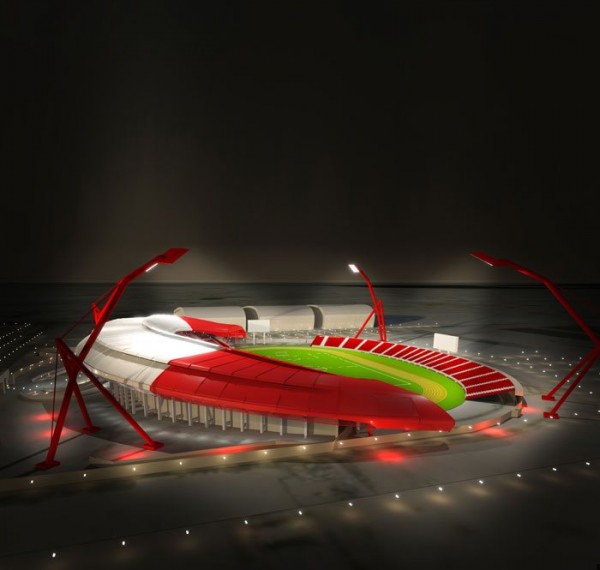 BahrainNationalStadium EDGE Architects Architecture