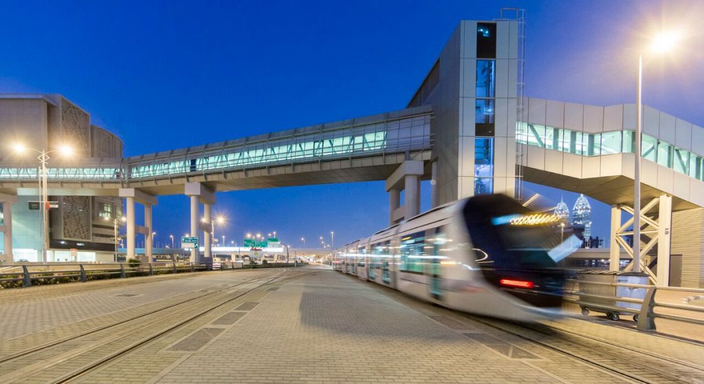 Al Sufouh tram pedestrian bridges